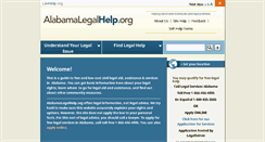 Desktop Screenshot of alabamalegalhelp.org